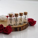 LOVE Crystal Bottles Set with Custom Message Bottle