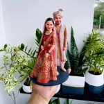 Personalised 3D Couple Miniature - Unique, Eco-Friendly Keepsake