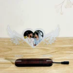 Custom Acrylic Tabletop with LED Light – Personalized Gift for Birthday, Anniversary & Home Decor
