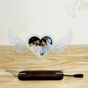 Custom Acrylic Tabletop with LED Light – Personalized Gift for Birthday, Anniversary & Home Decor
