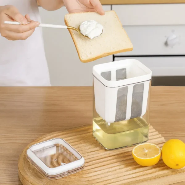 Multifunctional Yogurt Filter with Fine Mesh Strainer – Large Capacity Greek Yogurt Maker & Liquid Separator