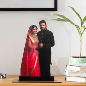 Custom Acrylic Standee with Photo | Personalized Tabletop Cutout Gift for Birthday, Anniversary, Couple & Pet